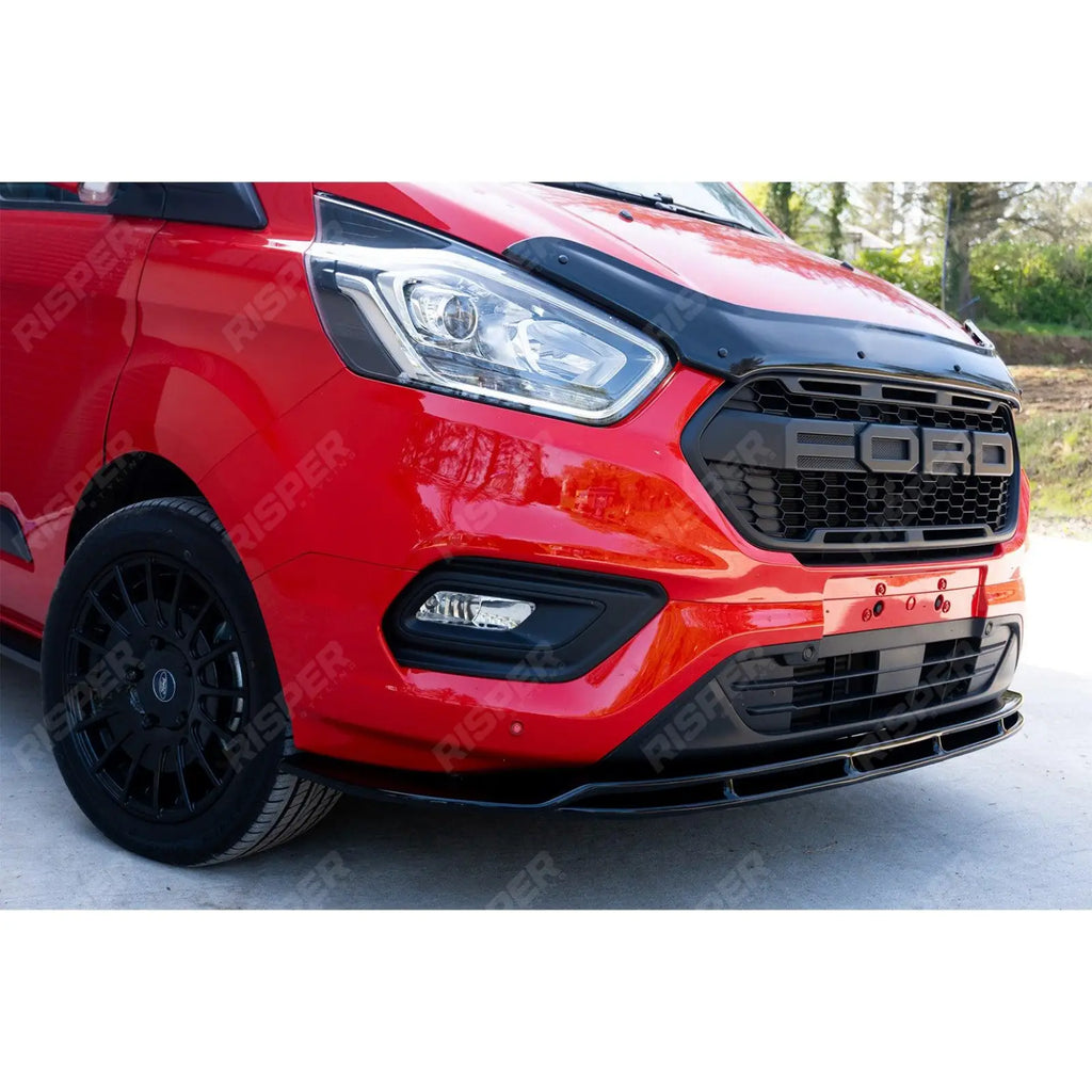 STX Front Splitter For Ford Transit Custom 2018 - 2024