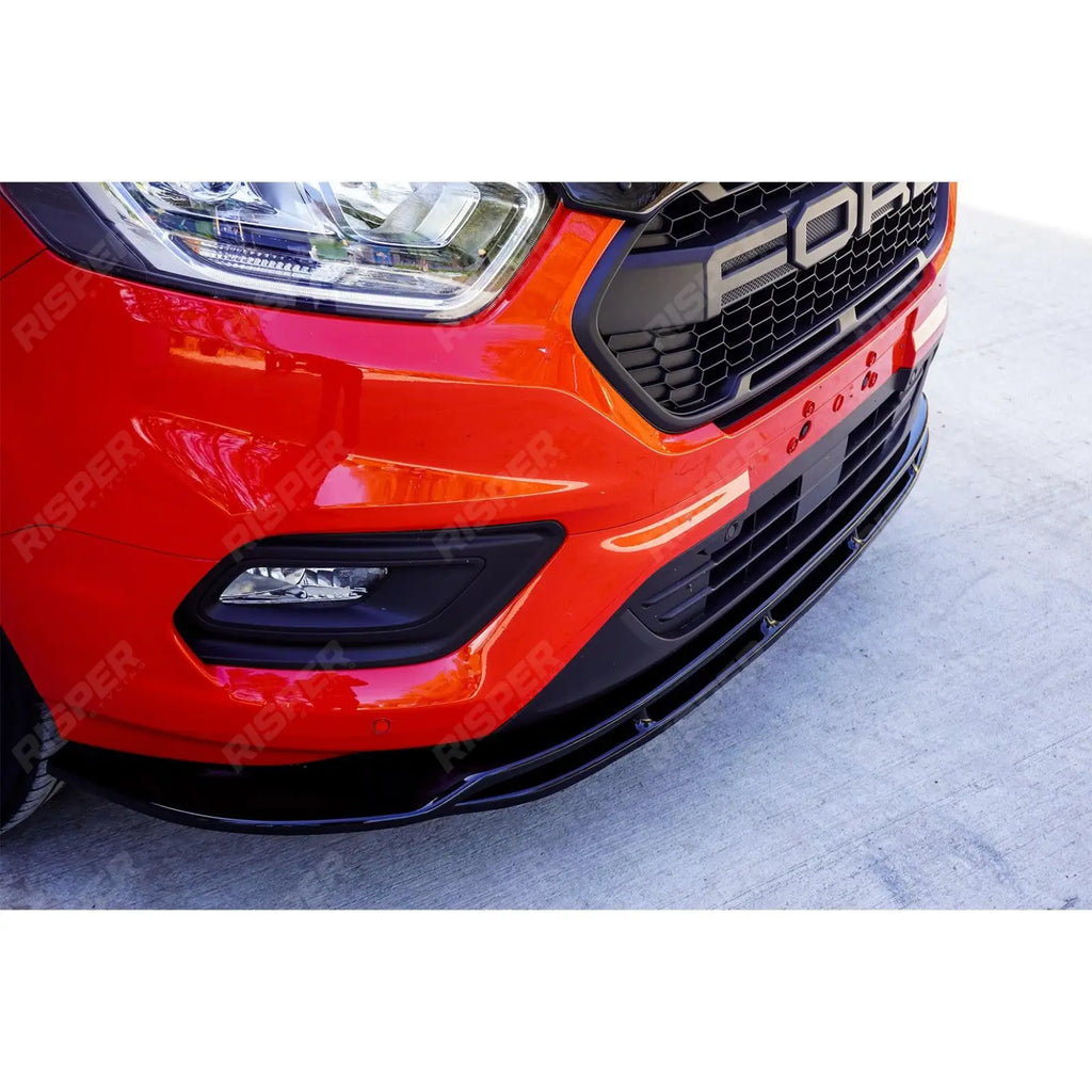 STX Front Splitter For Ford Transit Custom 2018 - 2024
