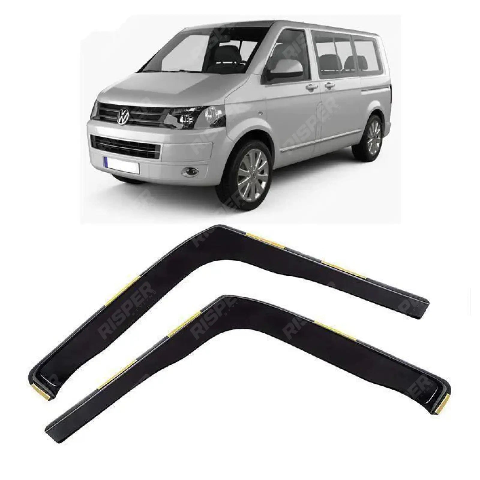 STX Internal Wind Deflectors For VW Transporter T5 – T6 - T6.1 – Caravelle – 2003 - 2024