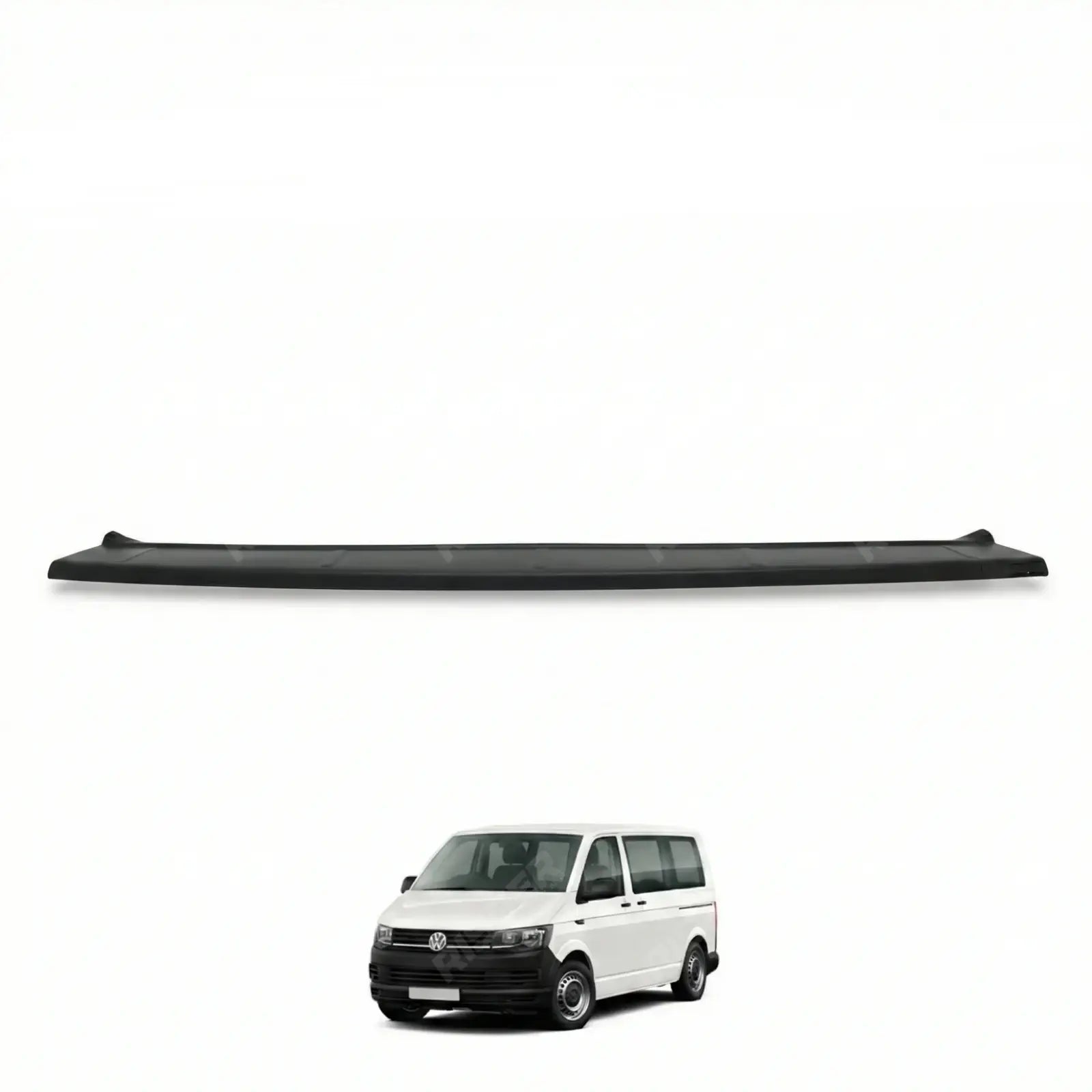 STX Rear Bumper Protector Black For VW Transporter T5 – T6 – 2003 On