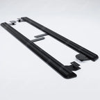 STX Style 2 Running Boards All Black Pair For Audi Q7 2016 On