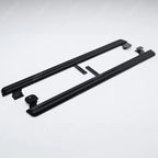 STX Style 2 Running Boards All Black Pair For Audi Q7 2016 On