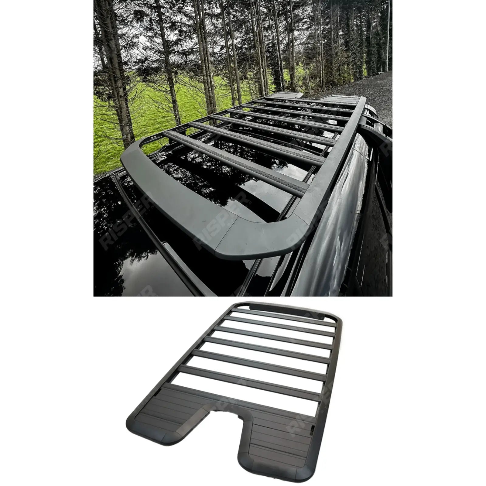 STX Style Black Roof Rack For Land Rover Defender 110 L663 2020 On