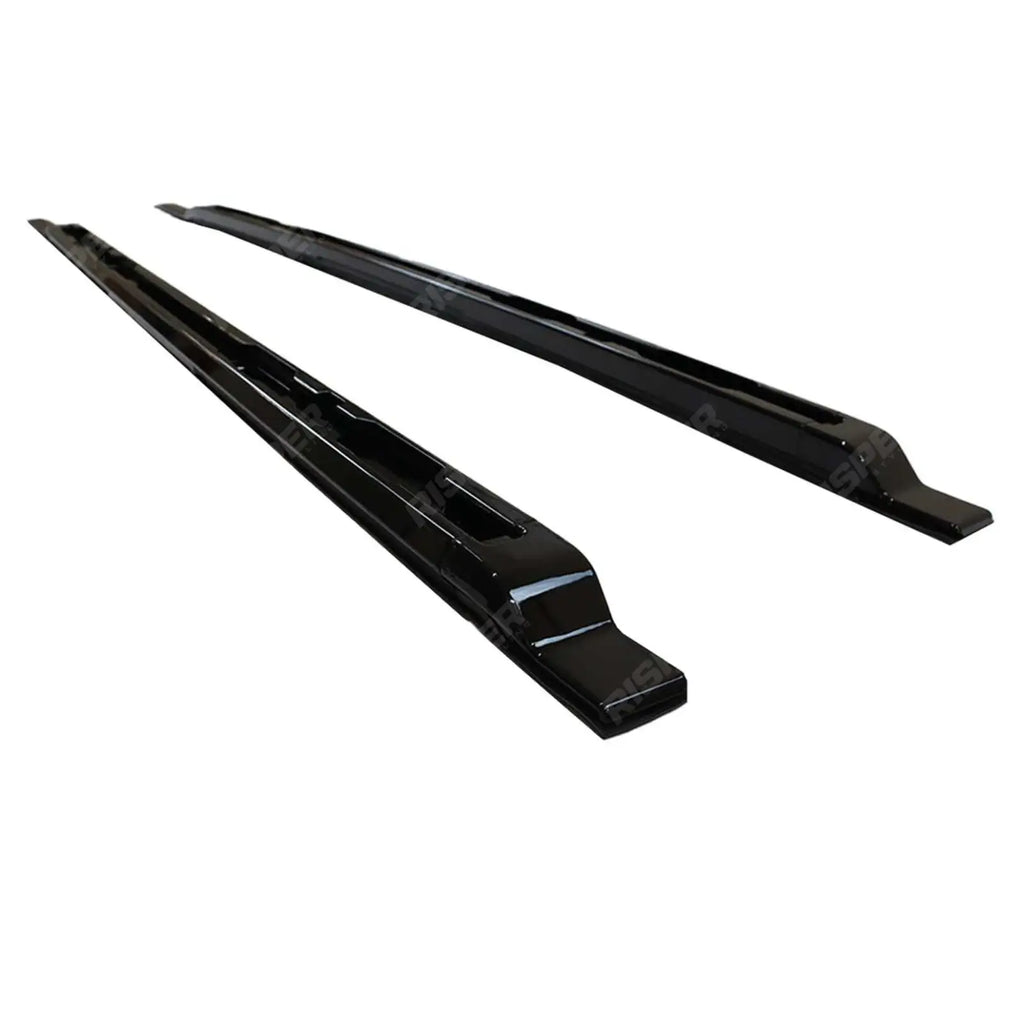 STX Style Gloss Black Roof Rails For Land Rover Defender 90 L663 2020 On