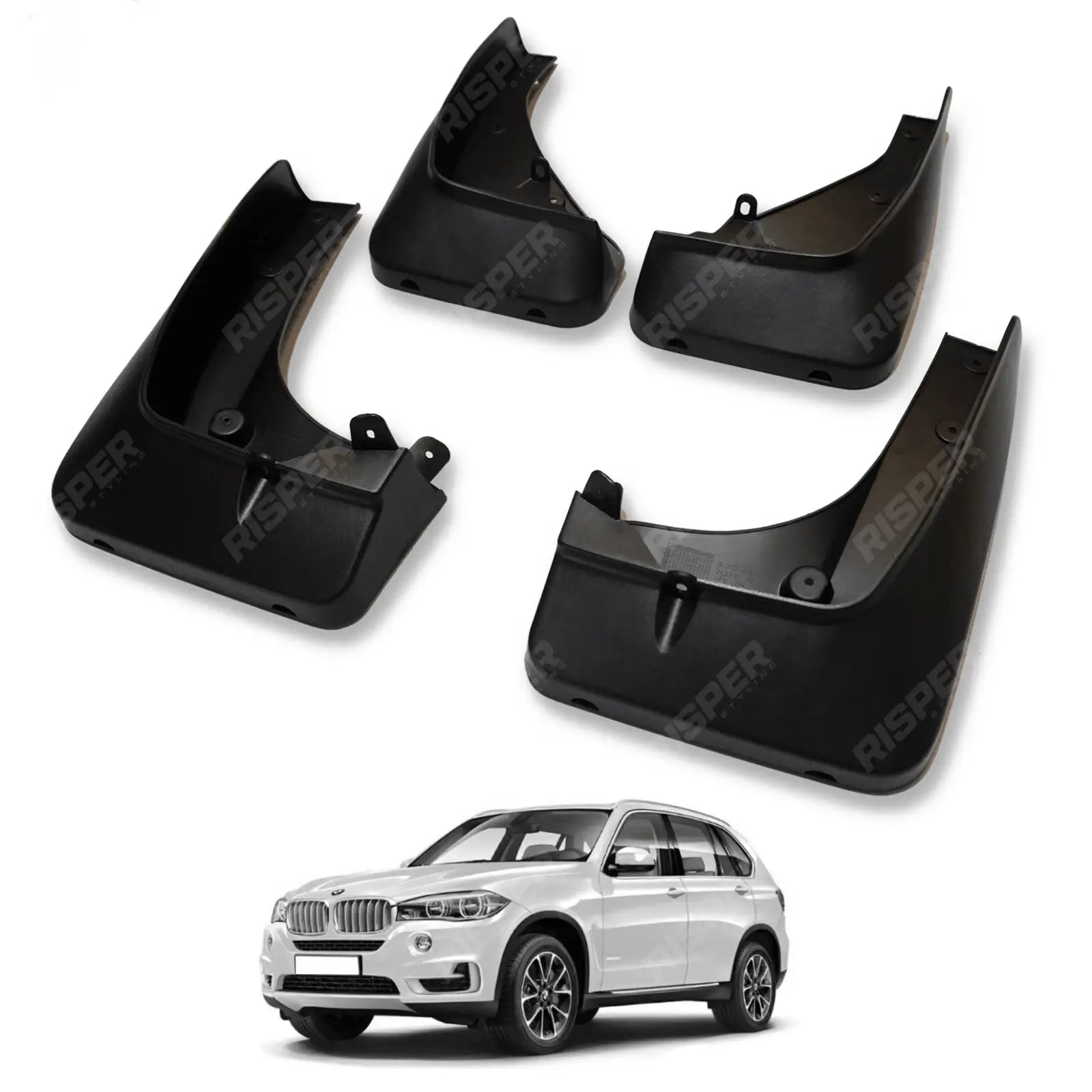 STX Style Mud Flap Set For Models Without Side Steps For BMW X5 F15 2014 2018