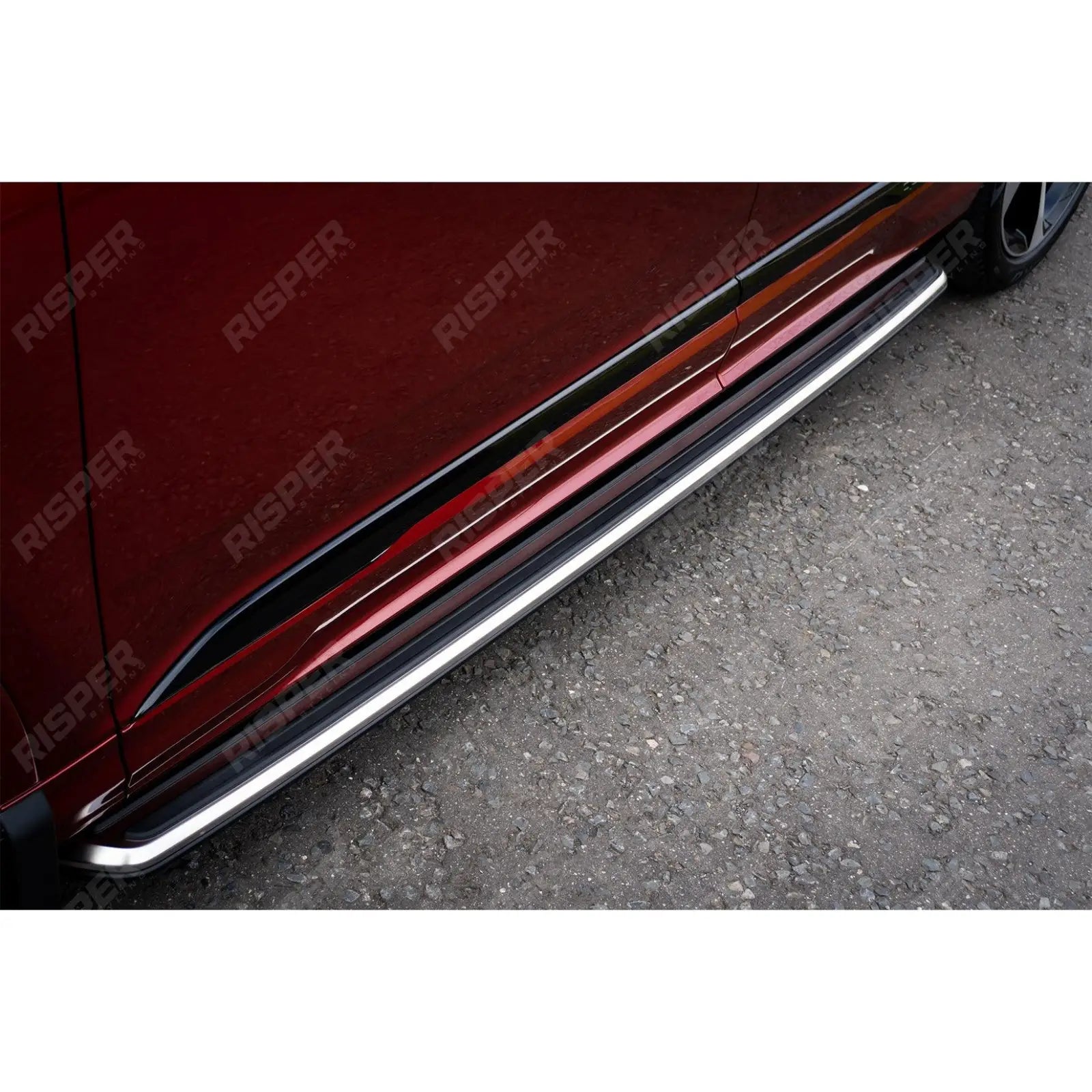 STX Style Pair of Running Boards Side Steps For Audi Q7 2016 Onward