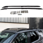 STX Style Roof Rails Bars Black Pair For Land Rover Discovery 5 2017 Onward