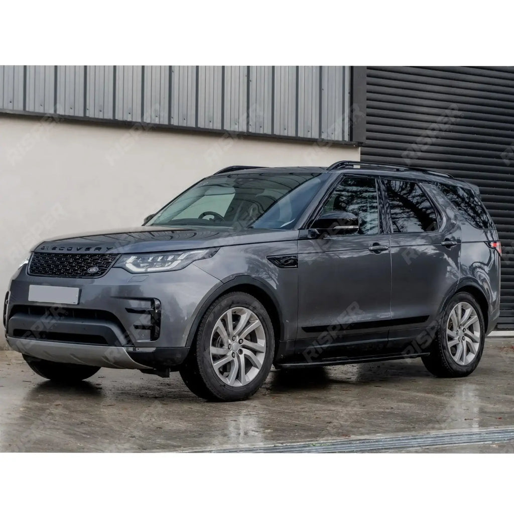 STX Style Roof Rails Bars Black Pair For Land Rover Discovery 5 2017 Onward