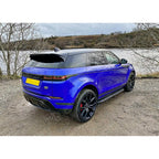 STX Style Running Boards Black Side Steps For Range Rover Evoque 2018 On