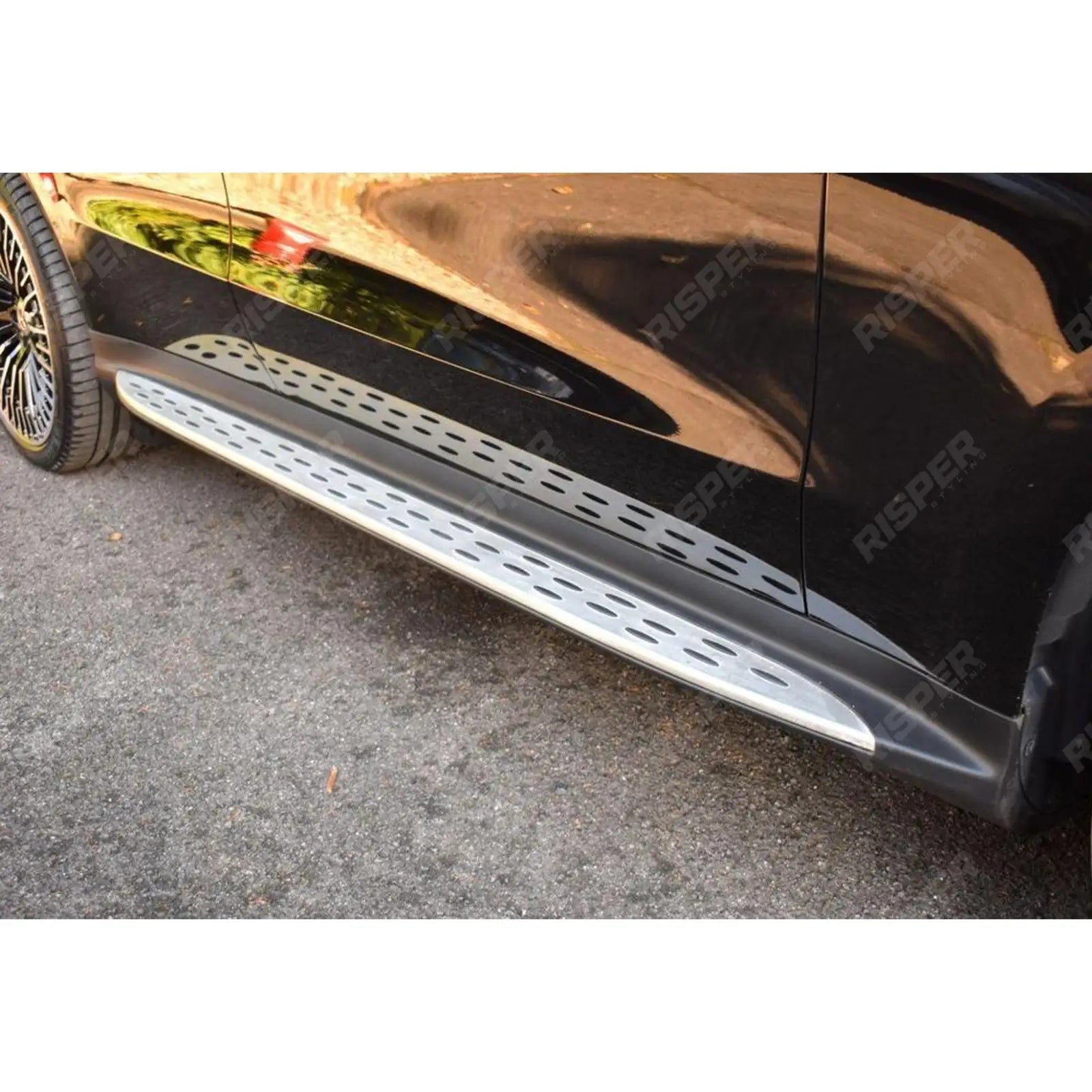 STX STYLE RUNNING BOARDS SIDE STEPS PAIR For MERCEDES BENZ EQC N293 2019 ON