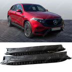 STX STYLE RUNNING BOARDS SIDE STEPS PAIR IN BLACK For MERCEDES BENZ EQC N293 2019 ON