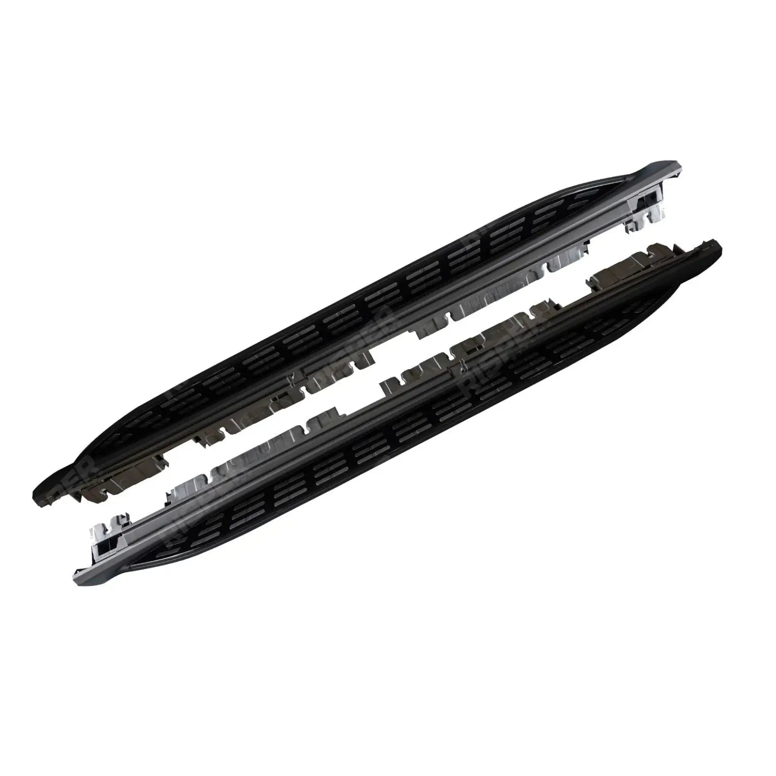 STX STYLE RUNNING BOARDS SIDE STEPS PAIR IN BLACK For MERCEDES BENZ GLE COUPE C167 2020 ON