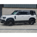 STX Style Side Roof Ladder Gloss Black For Land Rover Defender L663 90/110/130 2020 On