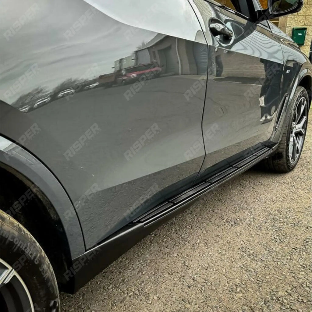 STX Style Side Steps Black Edition For BMW X5 G05 2019 on