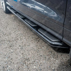 STX Style Side Steps Running Boards All Black Pair For Audi Q5 2017 On
