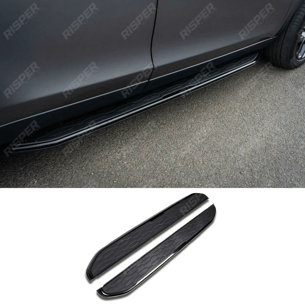 STX Style Side Steps Running Boards in Black For Land Rover Discovery Sport 2014-2019