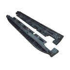 STX STYLE SIDE STEPS RUNNING BOARDS IN BLACK PAIR For MERCEDES BENZ ML / GLE W166 2012 ON