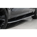 STX Style Side Steps Running Boards Pair Black/Silver For Land Rover Discovery 5 2017 Onward