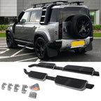 STX Style Silver Side Steps For Land Rover Defender 110/130 L663 2020 On