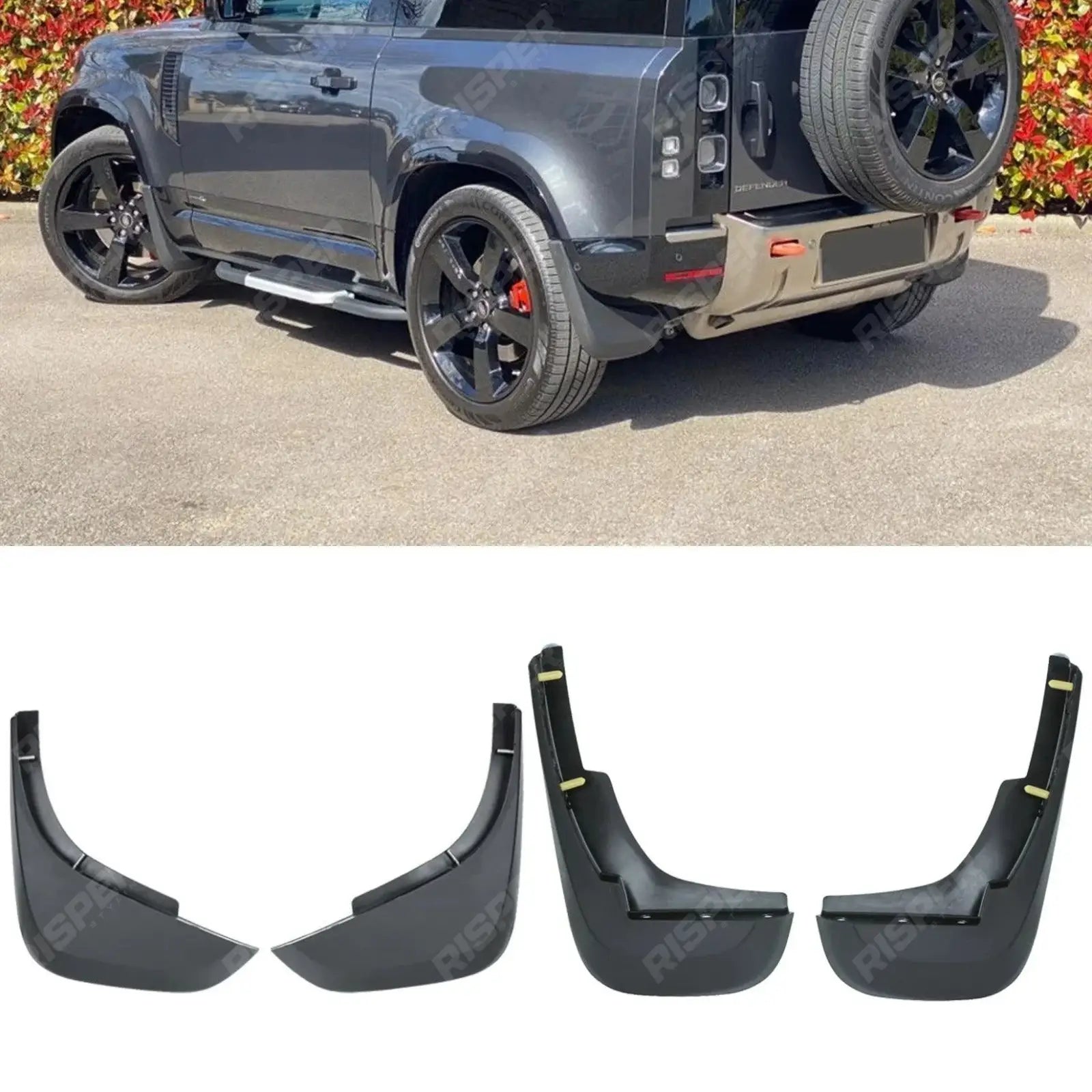 STX Style Standard Mud Flaps For Land Rover Defender L663 90 & 110 2020