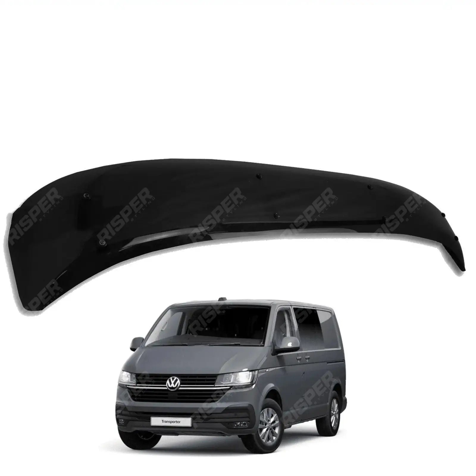STX Sun Visors Black For VW Transporter T6 2015 On