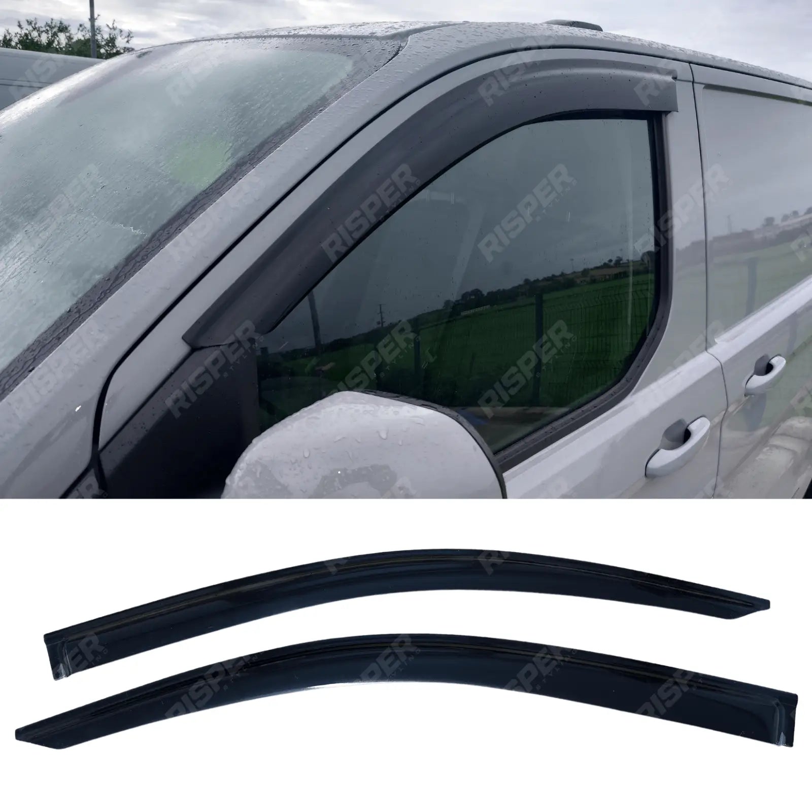 Stx Wind Deflectors External Fit For Ford Transit Custom 2023 On