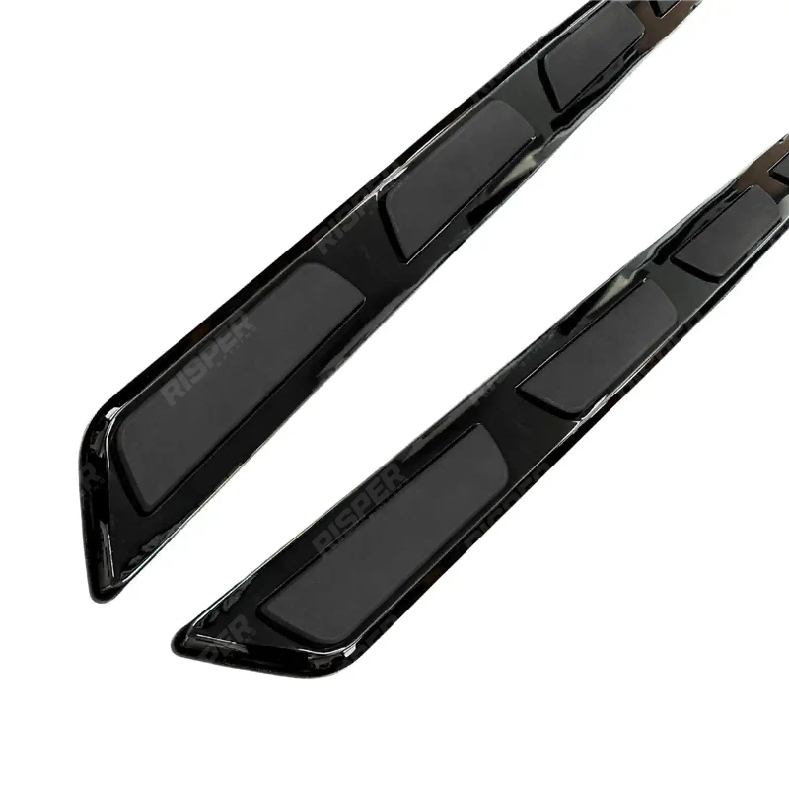 Style STX Side Steps Running Boards All Black Pair For Audi Q5 2017 On