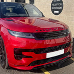 SV Style 3pc Front Splitter Lip In Gloss Black For Range Rover Sport L461 2023+