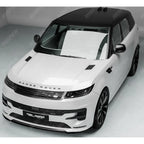 SV Style 3pc Front Splitter Lip In Gloss Black For Range Rover Sport L461 2023+