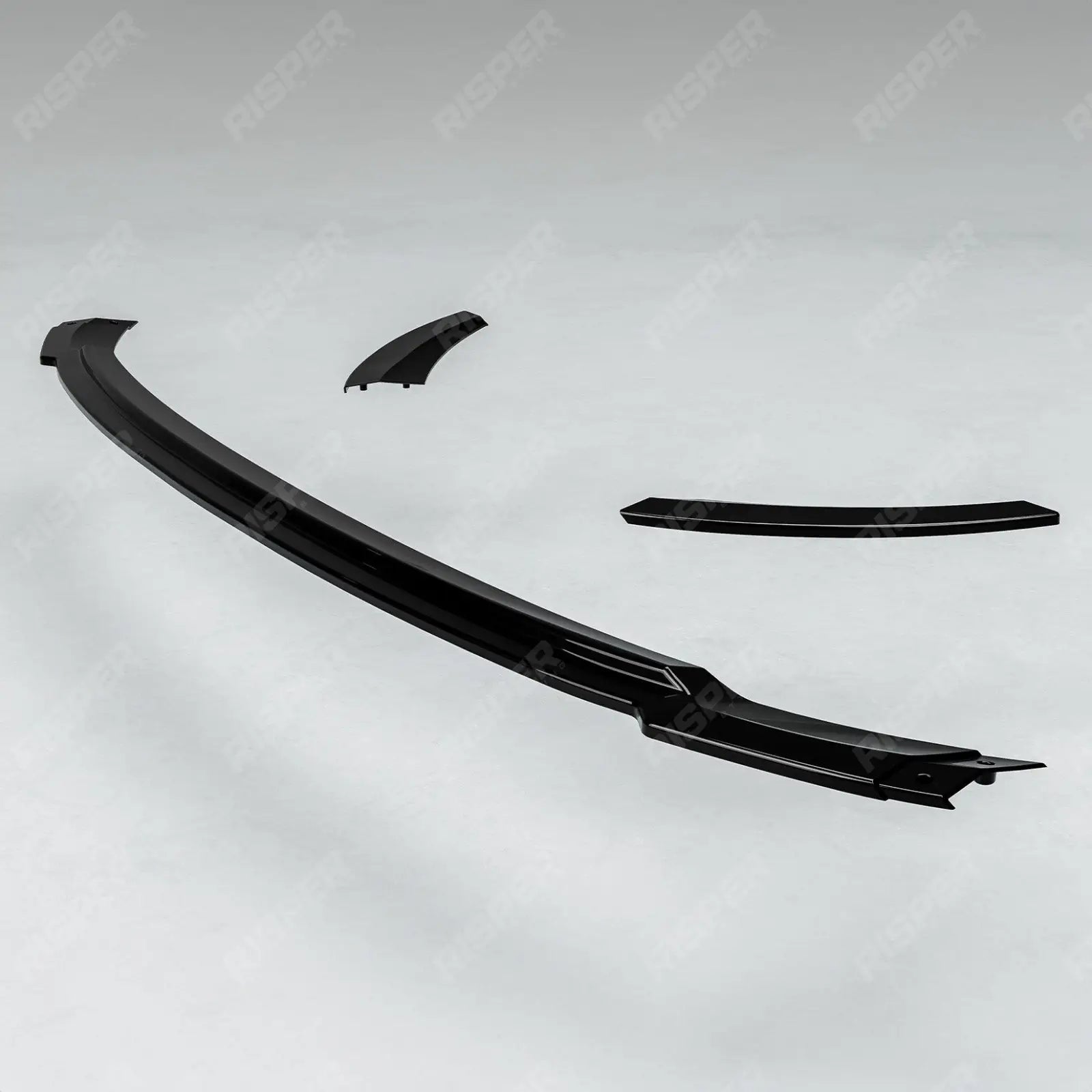 SV Style 3pc Front Splitter Lip In Gloss Black For Range Rover Sport L461 2023+