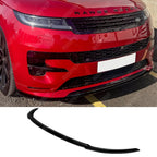 SV Style 3pc Front Splitter Lip In Gloss Black For Range Rover Sport L461 2023+