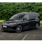 Swb Aluminium Roof Bars In Black For Vw Caddy 2021 On