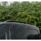 Swb Aluminium Roof Bars In Black For Vw Caddy 2021 On