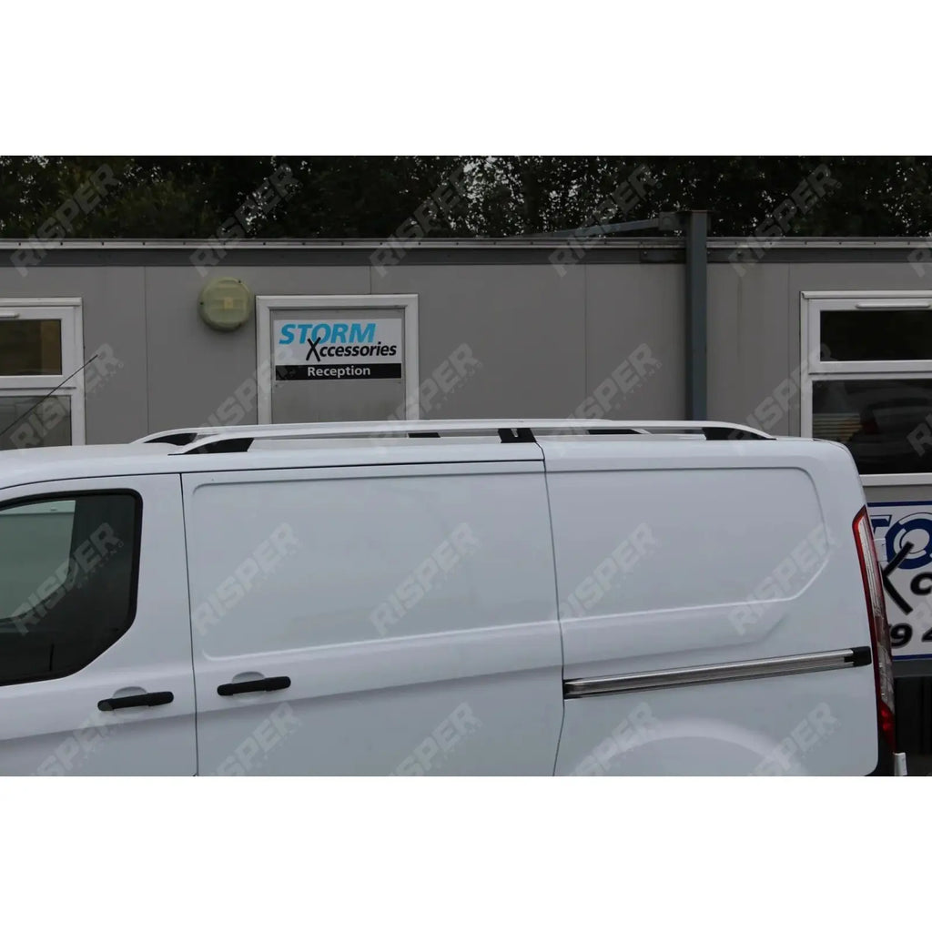 Swb Aluminium Roof Bars Rails For Ford Transit Custom 2013 - 2024