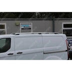 Swb Aluminium Roof Bars Rails For Ford Transit Custom 2013 - 2024