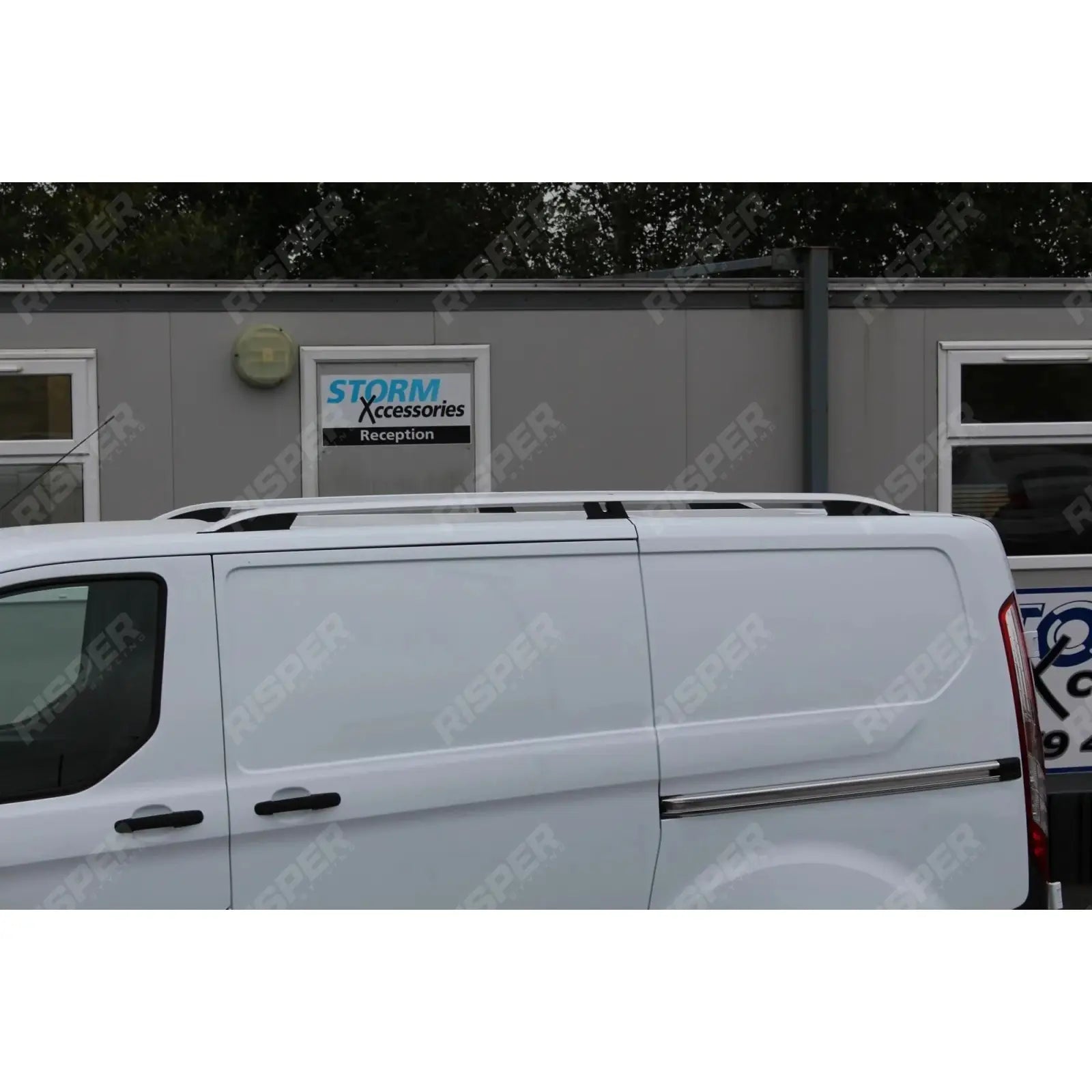 Swb Aluminium Roof Bars Rails For Ford Transit Custom 2013 - 2024