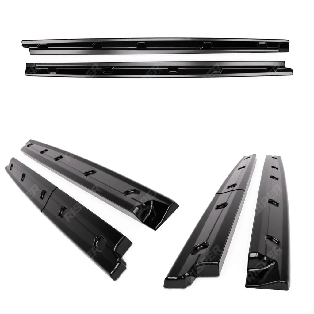 SWB Gloss Black Side Skirt Splitters For Ford Transit Connect 2024+