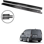 SWB Gloss Black Side Skirt Splitters For Ford Transit Connect 2024+