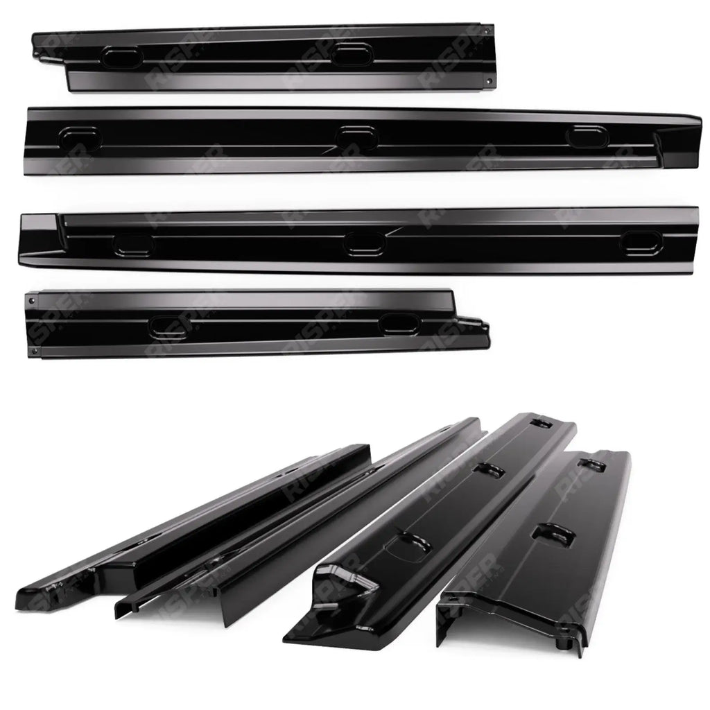 SWB Gloss Black Side Skirt Splitters For Ford Transit Connect 2024+