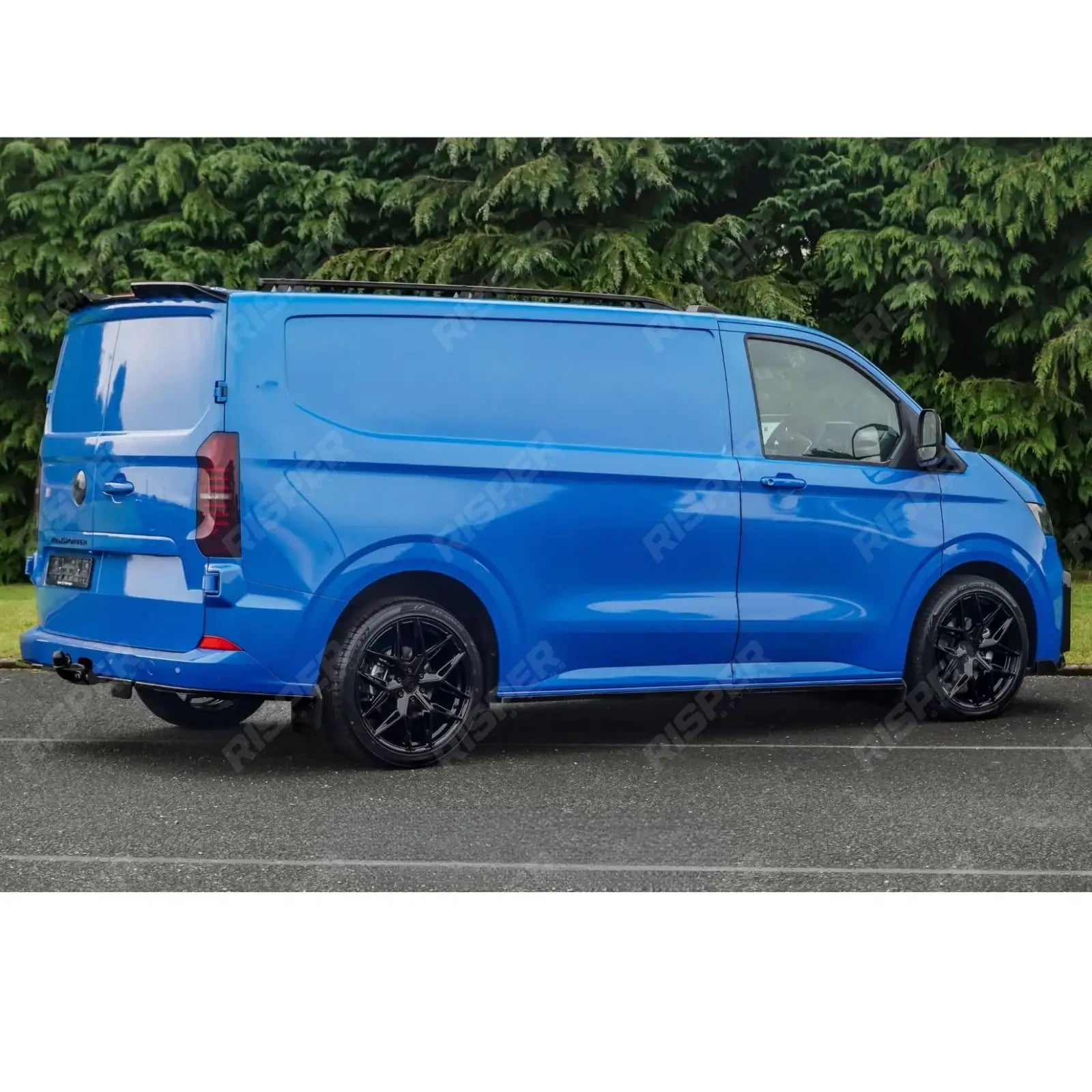 SWB Side Skirt Splitters In Gloss Black For Volkswagen Transporter T7 2025+