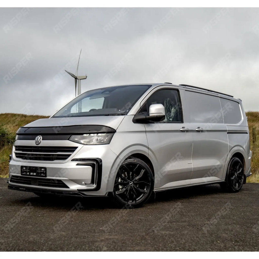 SWB Side Skirt Splitters In Gloss Black For Volkswagen Transporter T7 2025+