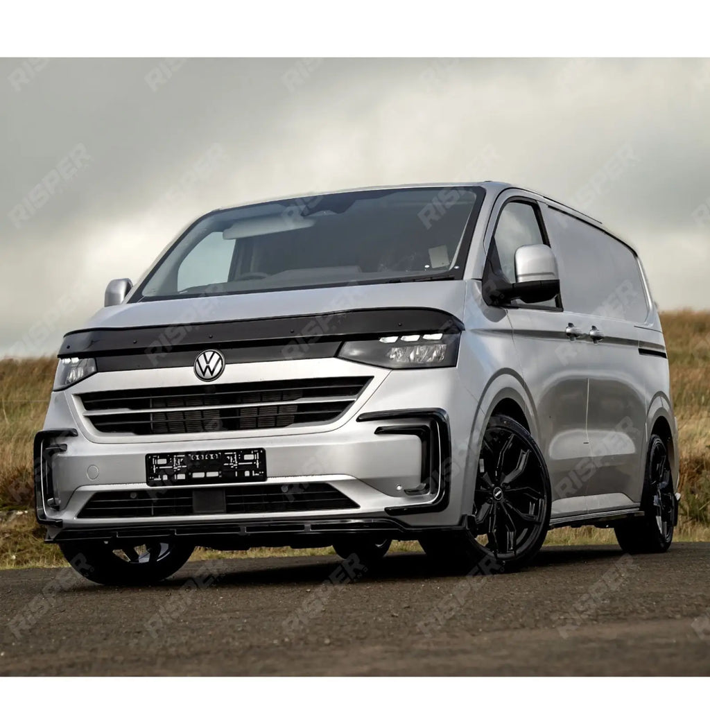 SWB Side Skirt Splitters In Gloss Black For Volkswagen Transporter T7 2025+