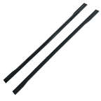 SWB Side Skirt Splitters V2 In Gloss Black For Ford Transit Custom MK2 2024 on