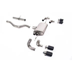 System For Land Rover Defender 110 2.0 L4 P300 & P400e - Milltek Sport Non-Resonated (Louder) OPF Back