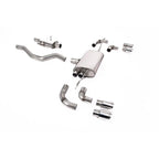 System For Land Rover Defender 110 2.0 L4 P300 & P400e - Milltek Sport Resonated (Quieter) OPF Back