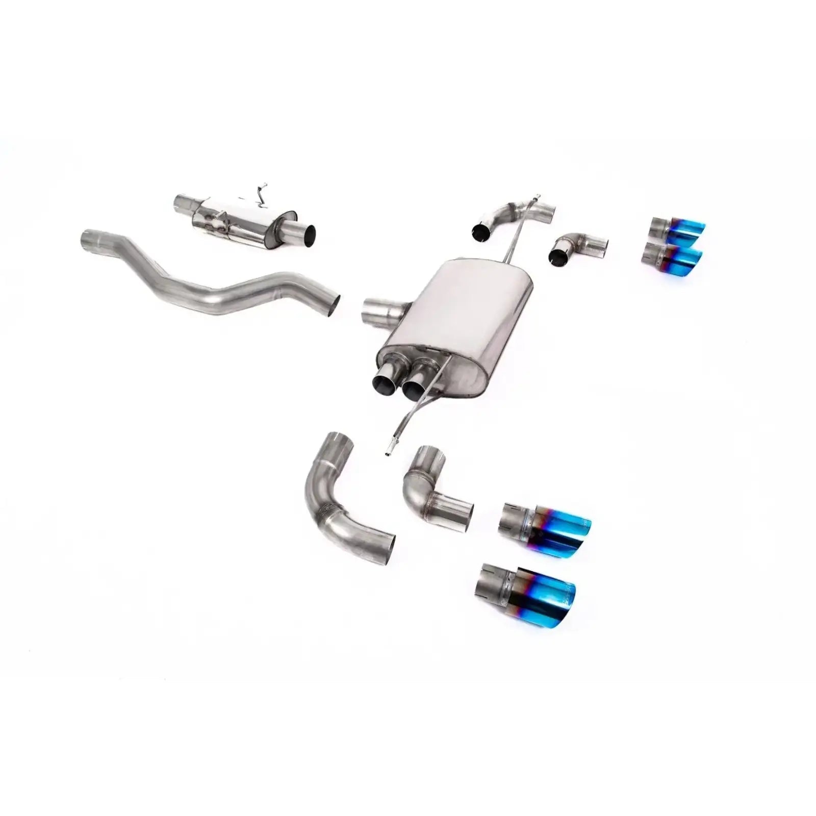 System For Land Rover Defender 110 2.0 L4 P300 & P400e - Milltek Sport Resonated (Quieter) OPF Back