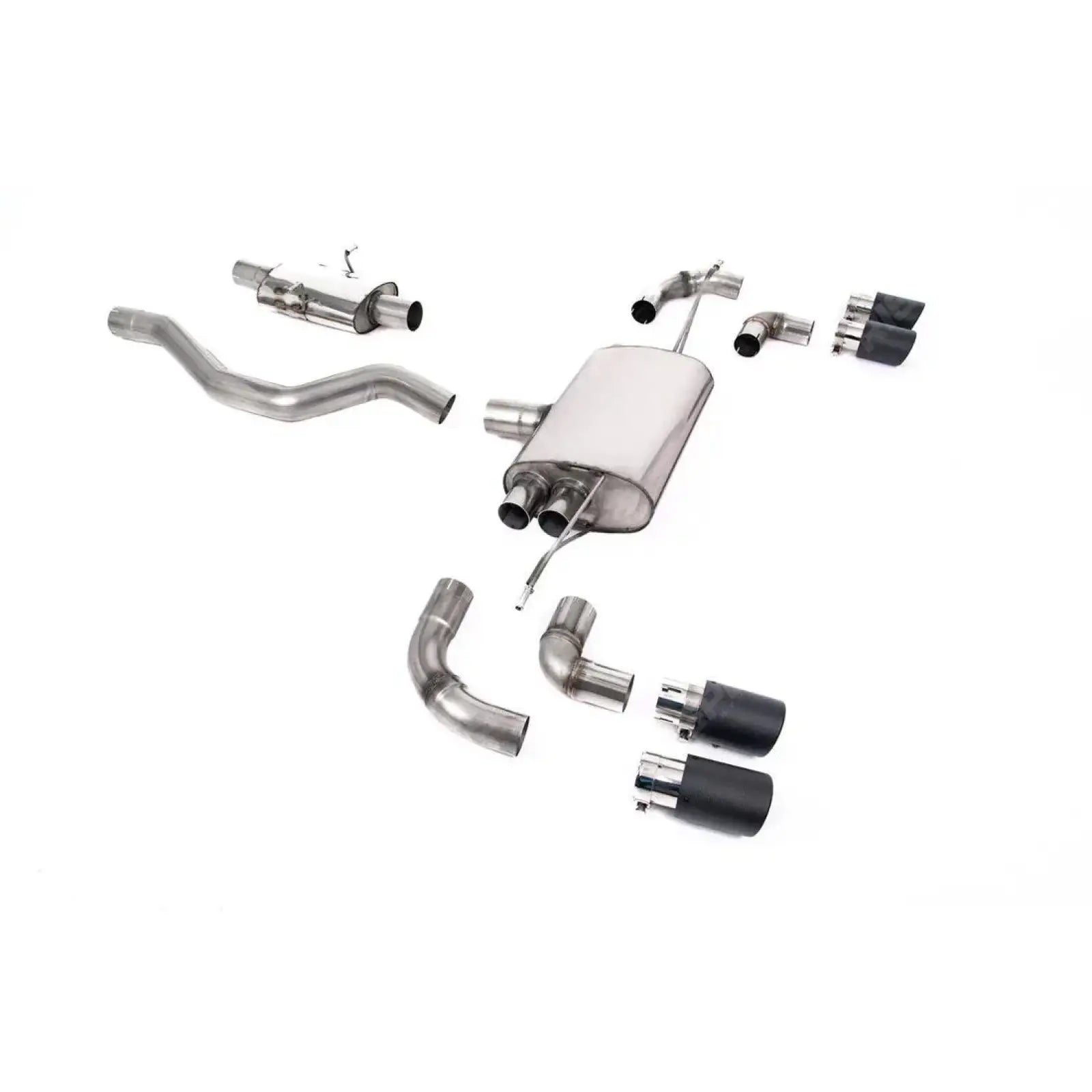 System For Land Rover Defender 110 2.0 L4 P300 & P400e - Milltek Sport Resonated (Quieter) OPF Back