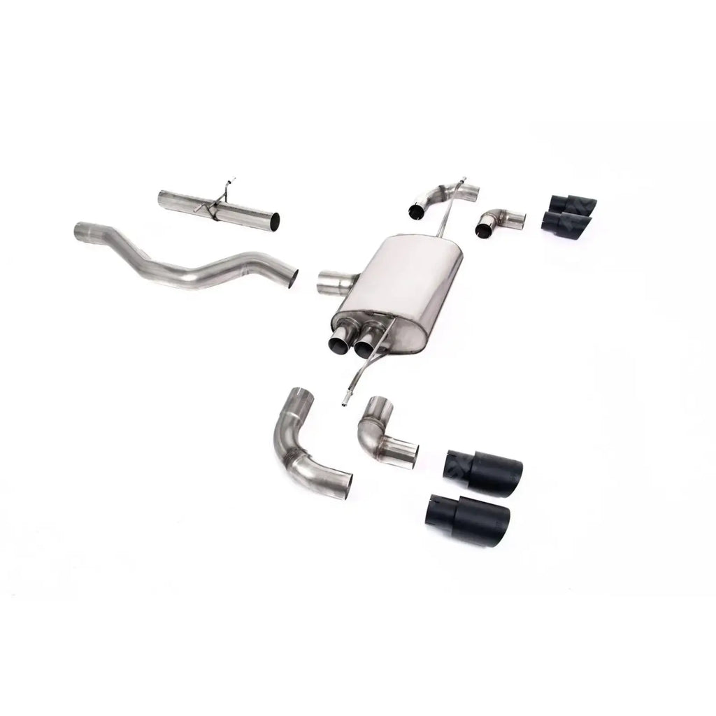 System For Land Rover Defender 110 3.0 L6 P400 - Milltek Sport Non-Resonated (Louder) OPF Back