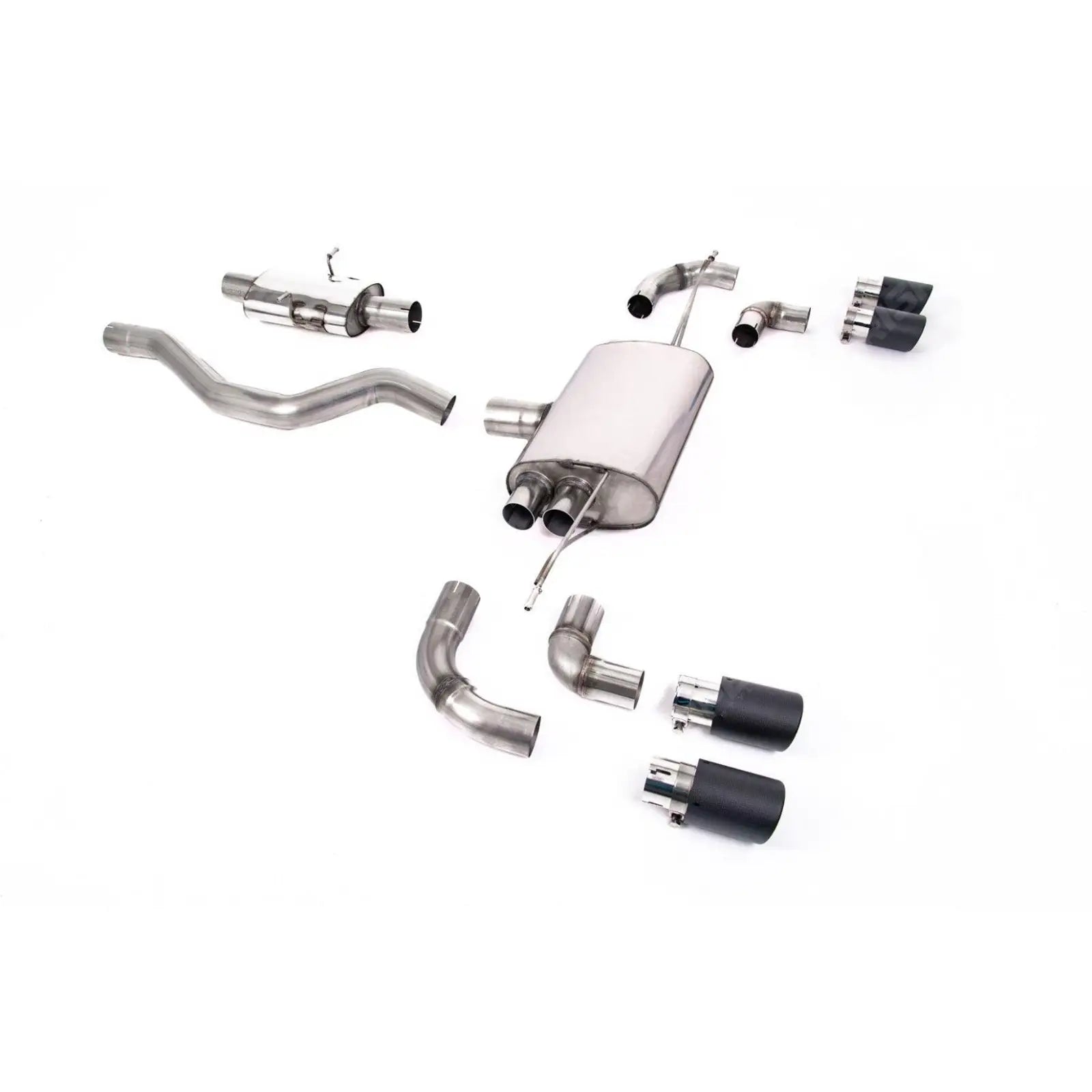 System For Land Rover Defender 110 3.0 L6 P400 - Milltek Sport Resonated (Quieter) OPF Back