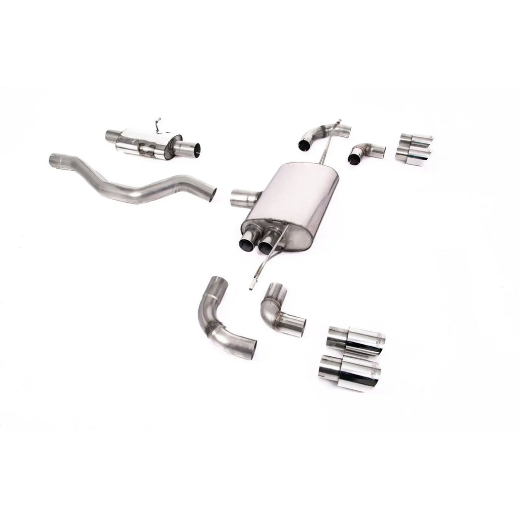 System For Land Rover Defender 110 3.0 L6 P400 - Milltek Sport Resonated (Quieter) OPF Back